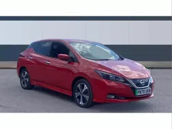 Red Used 2021 Nissan Leaf N-Connecta Hatchback | £11,142 (Good price)