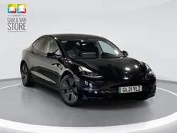 Black Used 2021 Tesla Model 3 Long Range Sedan | £20,799 (Fair price)