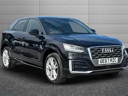 Black Used 2018 Audi Q2 S-Line SUV | £17,395 (Fair price)