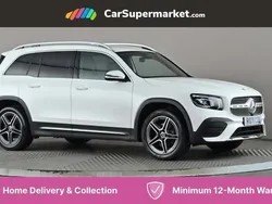 White Used 2021 Mercedes GLB200 AMG line SUV | £26,697 (Good price)