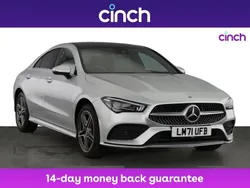 Silver Used 2021 Mercedes CLA250e AMG Line Premium Plus Sedan | £20,549 (Fair price)