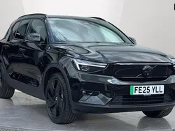 Metallic onyx black Used 2025 Volvo EX40 Ultra SUV | £46,340