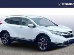 White Used 2020 Honda CR-V Hybrid SUV | £20,995 (Fair price)