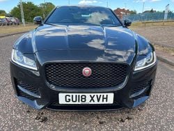Black Used 2018 Jaguar XF R-Sport Sedan | £8,499 (Fair price)