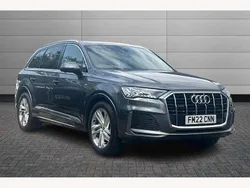 Daytona grey Used 2022 Audi Q7 S-Line SUV | £41,995 (Good price)