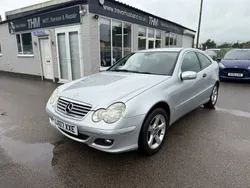 Silver Used 2007 Mercedes C180 SE Coupe | £2,495 (Fair price)