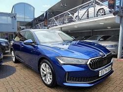 Cobalt blue metallic Used 2024 Skoda Superb SE L Estate | £29,480 (A bit pricey)