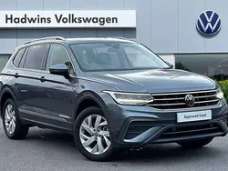 Grey Used 2022 VW Tiguan Allspace Life SUV | £25,995 (Fair price)