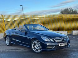Blue Used 2012 Mercedes E350 Cabriolet | £6,494 (Fair price)