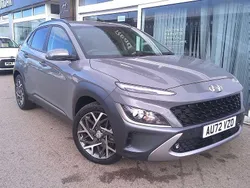 Grey Used 2022 Hyundai Kona Premium SUV | £17,443 (Fair price)