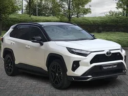 Platinum white pearl bitone New 2024 Toyota RAV4 Hybrid Sport SUV | £51,950 (Super price)