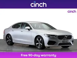 Silver Used 2019 Volvo S90 R-Design Sedan | £17,599 (Fair price)