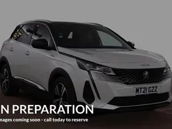 White Used 2021 Peugeot 3008 Premium SUV | £16,720 (Fair price)