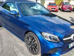 Blue Used 2018 Mercedes C200 AMG Line Premium Cabriolet | £17,295 (A bit pricey)