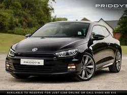 Black Used 2015 VW Scirocco R-line Coupe | £9,870 (Fair price)