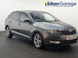 Grey Used 2017 Skoda Rapid SE Hatchback | £7,450 (Fair price)