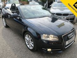 Blue Used 2011 Audi A3 Cabriolet Sport Cabriolet | £4,694 (Fair price)