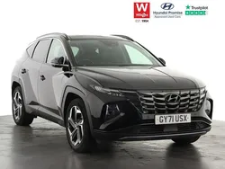 Black Used 2021 Hyundai Tucson Ultimate SUV | £24,699 (A bit pricey)