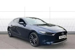 Blue Used 2024 Mazda 3 Takumi-Line Hatchback | £23,495 (Expensive)