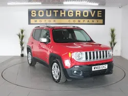 Red Used 2016 Jeep Renegade Limited SUV | £8,289 (Fair price)