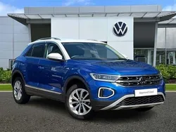 Blue Used 2022 VW T-Roc Style SUV | £21,444 (Good price)