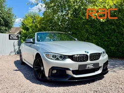 Silver Used 2015 BMW 420 M Sport Cabriolet | £14,995 (Fair price)