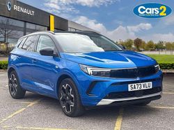 Blue Used 2023 Vauxhall Grandland X Ultimate SUV | £19,395 (A bit pricey)
