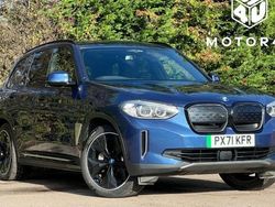 Blue Used 2021 BMW iX3 Shadowline SUV | £21,990 (Fair price)