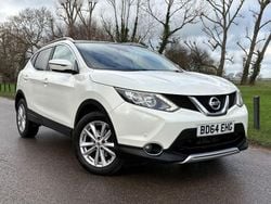 White Used 2014 Nissan Qashqai Acenta Premium SUV | £7,695 (Fair price)