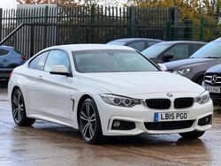 White Used 2015 BMW 420 M Sport Coupe | £10,648 (Fair price)