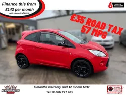 Red Used 2016 Ford Ka Grand Prix III Hatchback | £5,995 (Fair price)