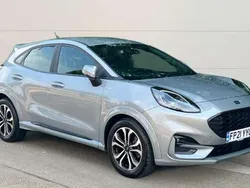 Silver Used 2021 Ford Puma ST-Line Coupe | £14,030 (Fair price)