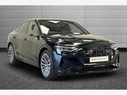 Black Used 2020 Audi e-tron Sportback Comfort SUV | £27,490 (A bit pricey)