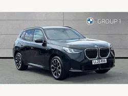 Black New 2025 BMW X3 M Sport SUV | £54,990 (Super price)