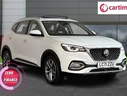 White Used 2021 MG HS Exclusive SUV | £12,599 (Fair price)