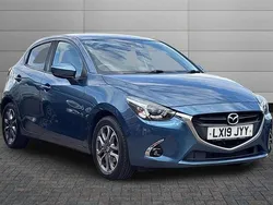 Eternal blue mica Used 2019 Mazda 2 Inclusive Hatchback | £8,790 (Fair price)