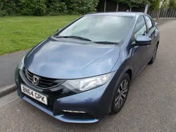 Blue Used 2014 Honda Civic S Hatchback | £4,190 (Fair price)