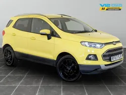 Yellow Used 2018 Ford Ecosport Titanium SUV | £6,995 (Good price)