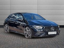 Black Used 2024 Mercedes CLA35 AMG Premium Estate | £36,695