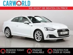 White Used 2021 Audi A5 Sport Coupe | £18,400 (Good price)