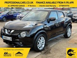 Black Used 2016 Nissan Juke N-Connecta SUV | £5,690 (Fair price)