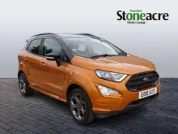 Orange Used 2018 Ford Ecosport ST-Line SUV | £11,995 (Fair price)