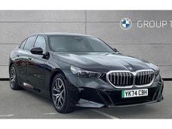 Black sapphire metallic paint Used 2025 BMW i5 M Sport Sedan | £48,895 (Good price)
