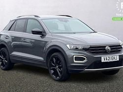 Grey Used 2021 VW T-Roc Black Edition SUV | £18,499 (Fair price)
