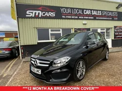 Black Used 2015 Mercedes B180 AMG line MPV | £7,650 (Fair price)