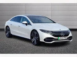 White Used 2022 Mercedes EQS450+ Exclusive Luxury Sedan | £51,450