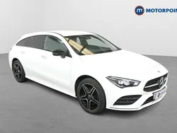 White Used 2022 Mercedes CLA250e AMG Line Premium Sedan | £23,349 (Good price)