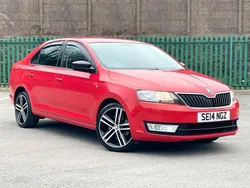 Red Used 2014 Skoda Rapid Sport Hatchback | £4,995 (Fair price)