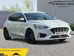 White Used 2019 Ford Focus ST-Line Hatchback | £8,990 (Good price)