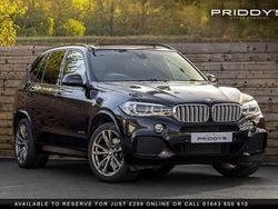 Black Used 2018 BMW X5 M Sport SUV | £26,970 (Fair price)